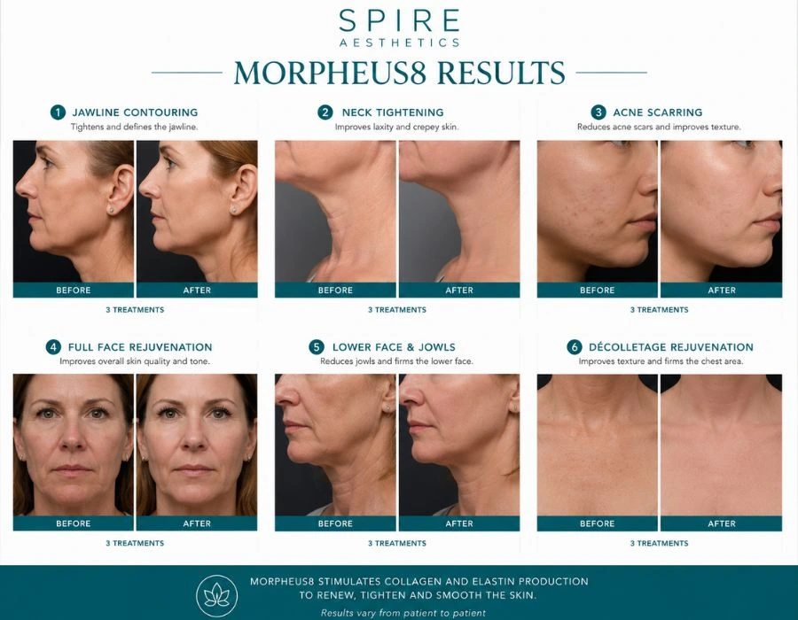 RF Microneedling Skin tightening Birmingham results