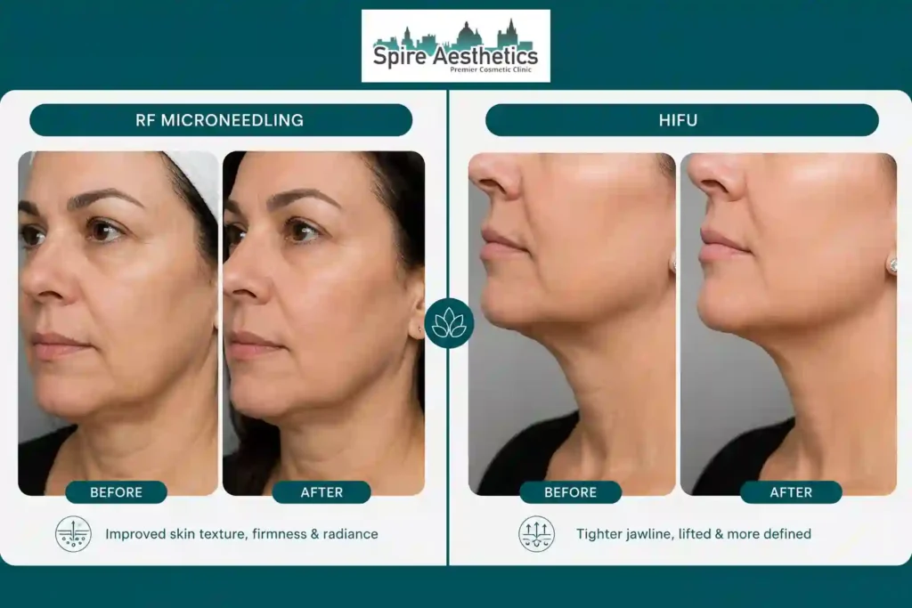 Can RF Microneedling and HIFU Be Combined Birmingham?